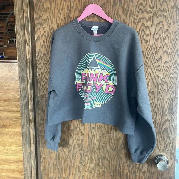 Pink Floyd Cropped‎ Sweatshirt L - Picture 1 of 4